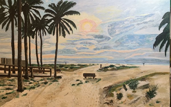 Sarasota Beach — original acrylic painting